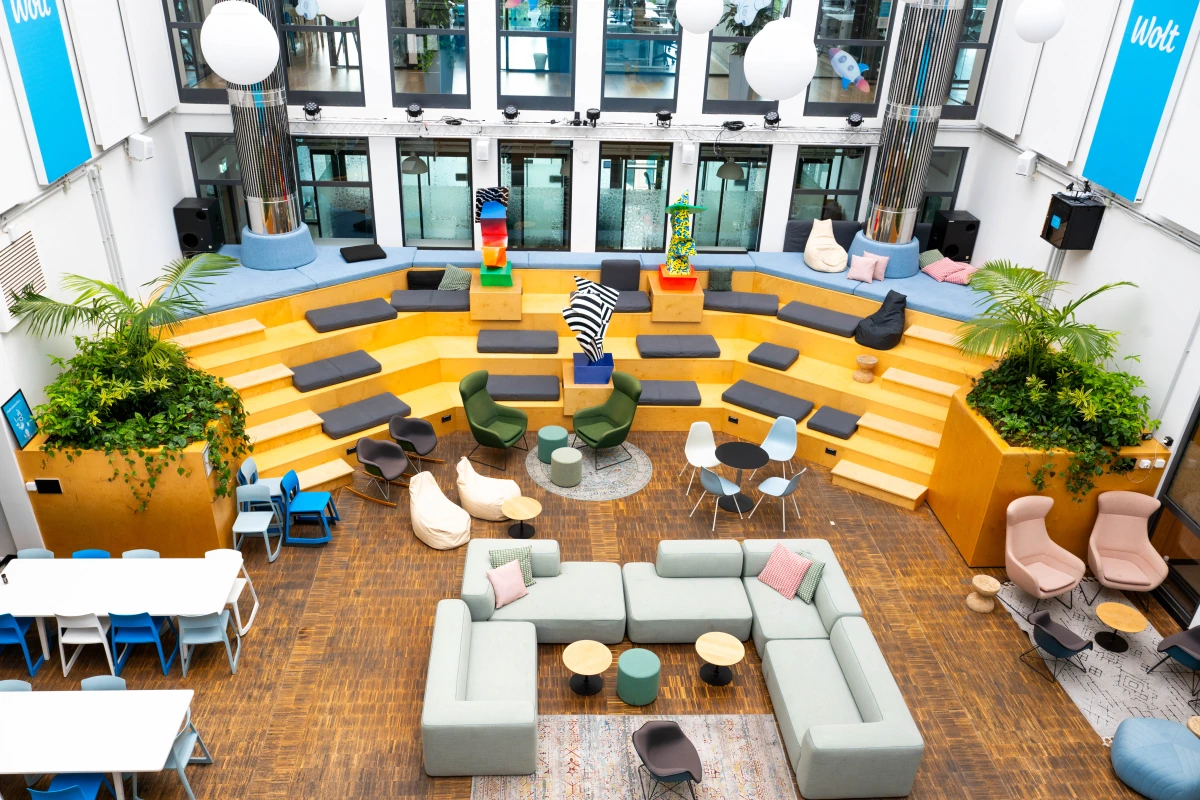 Immobilienfotografie in Berlin: ein Bürokomplex an der Stralauer Allee